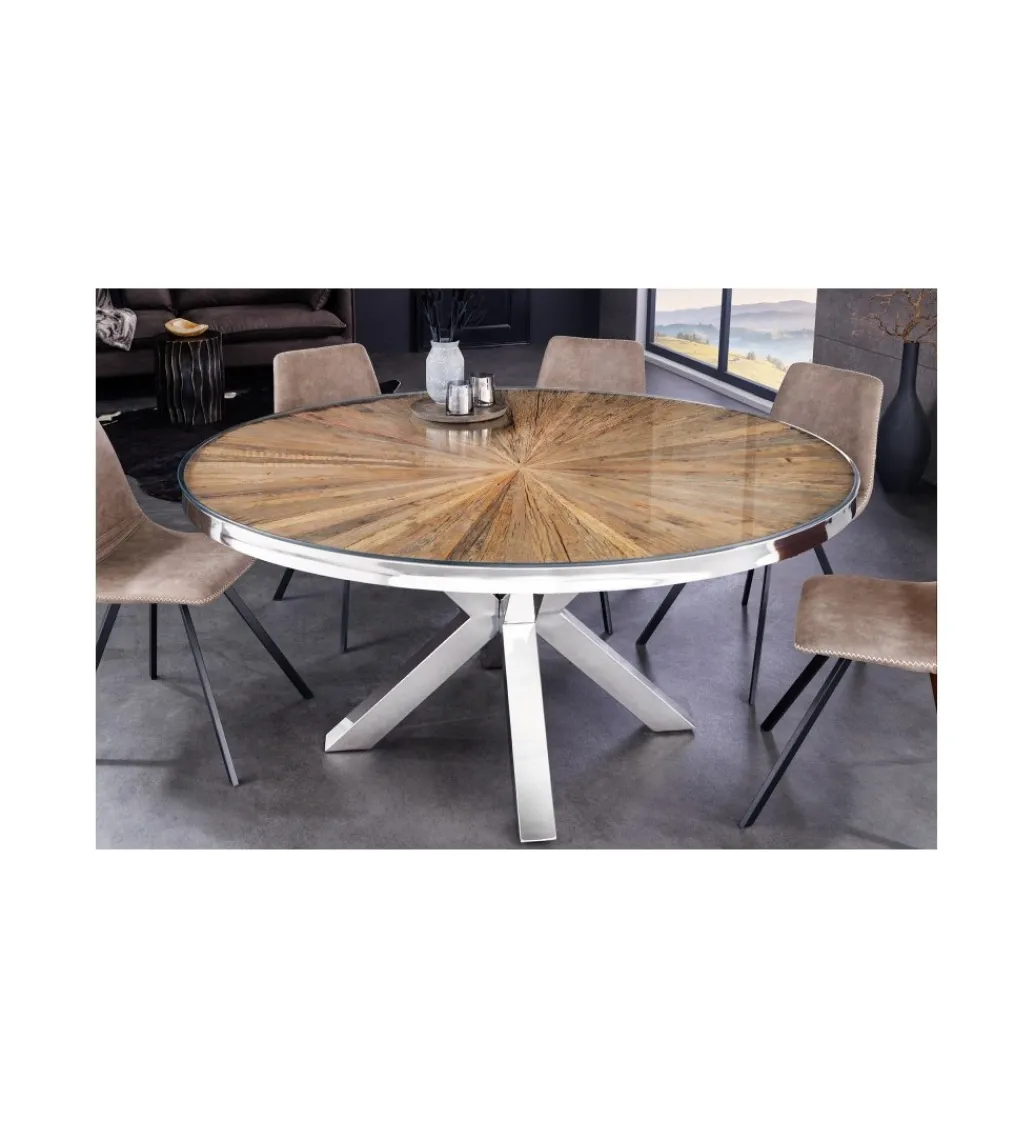 Stół Barracuda 140 cm drewno teak*Invicta Interior Outlet