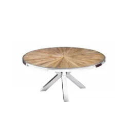 Stół Barracuda 120 cm drewno teak*Invicta Interior Clearance