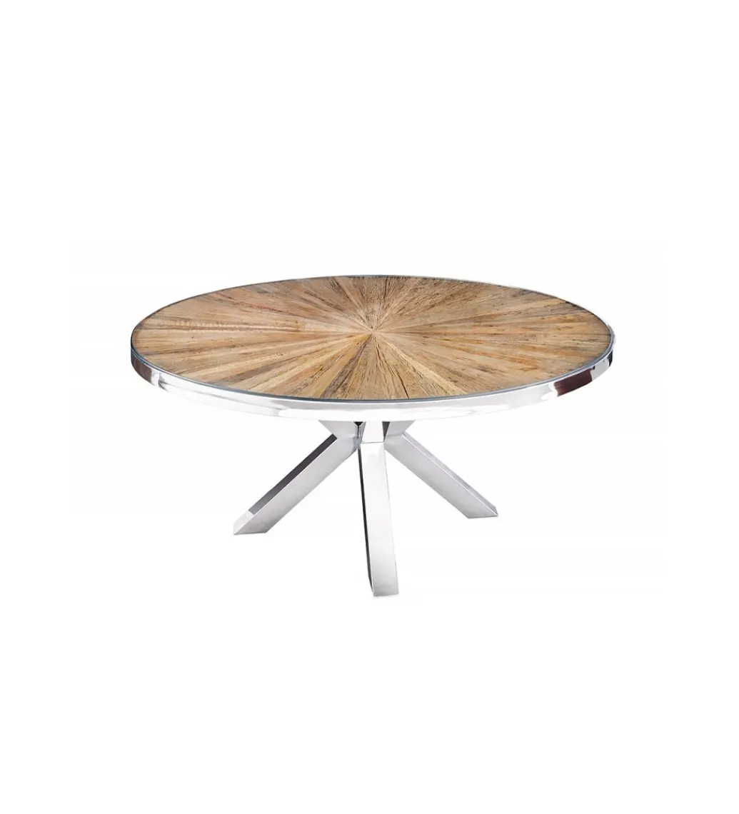 Stół Barracuda 120 cm drewno teak*Invicta Interior Clearance