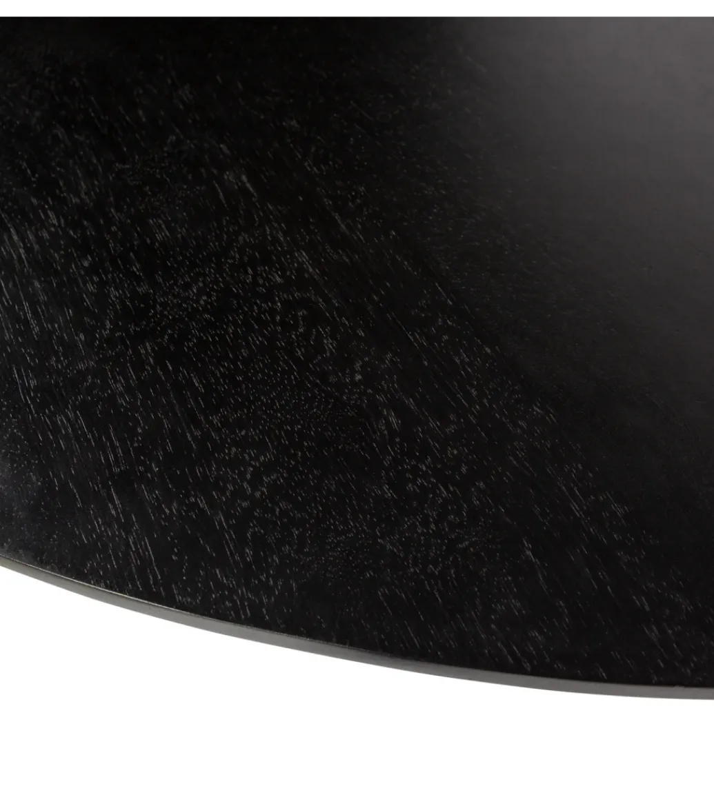 Stół BLANCO 120 cm drewno mango czarny*WOOOD Online