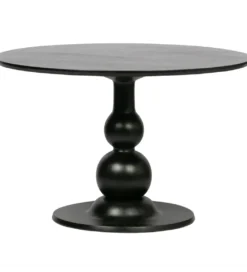 Stół BLANCO 120 cm drewno mango czarny*WOOOD Online