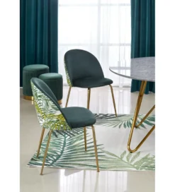 Stół Bonello 120 cm w optyce szarego marmuru*Halmar Online