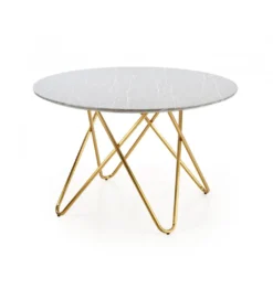 Stół Bonello 120 cm w optyce szarego marmuru*Halmar Online