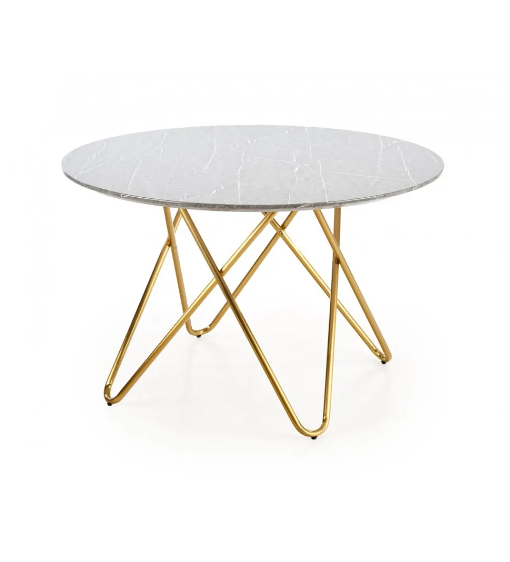 Stół Bonello 120 cm w optyce szarego marmuru*Halmar Online