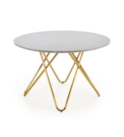 Stół Bonello 120 cm w optyce szarego marmuru*Halmar Online