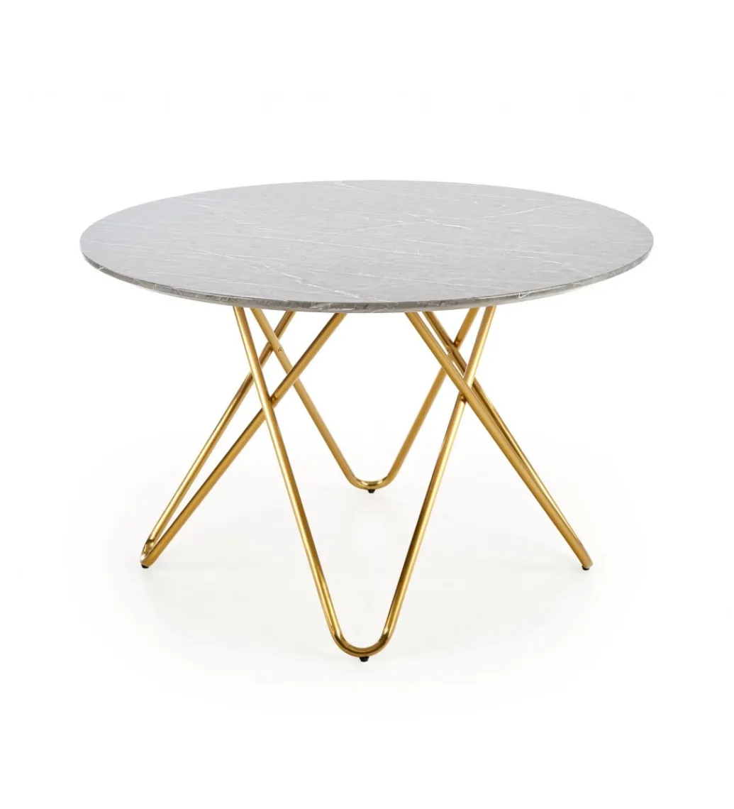 Stół Bonello 120 cm w optyce szarego marmuru*Halmar Online