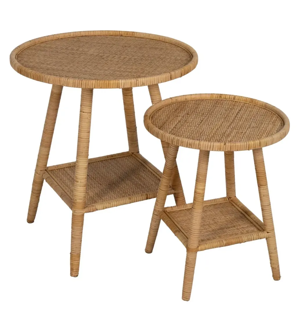 Stół BYMYS 60 cm ratan naturalny*Zona-Design Discount
