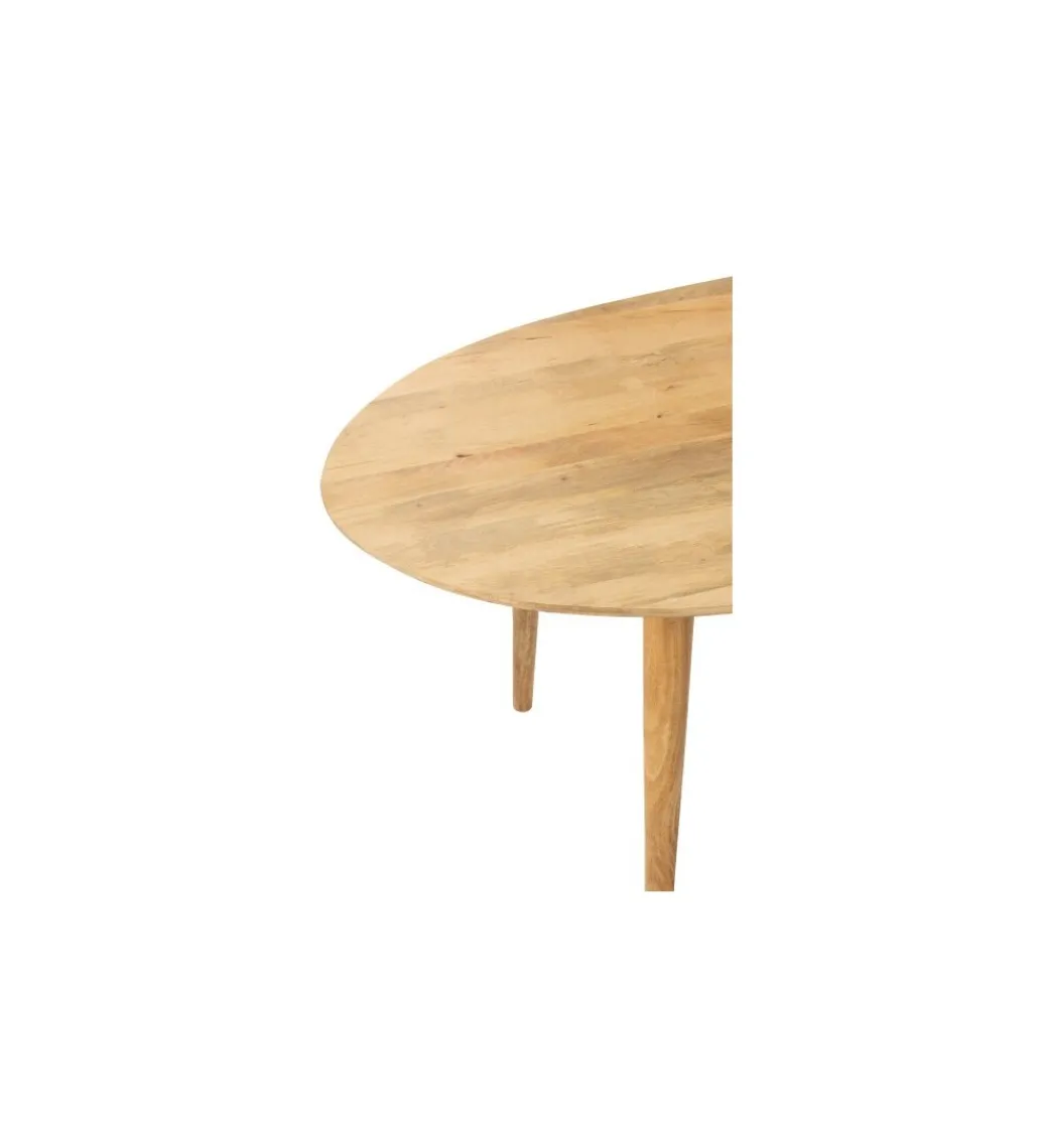 Stół CAMILLE 101 cm drewno mango*J-Line New