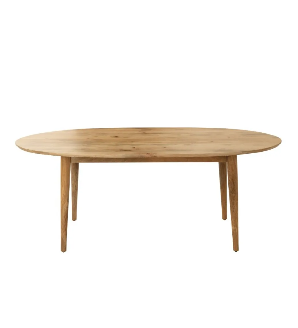Stół CAMILLE 101 cm drewno mango*J-Line New