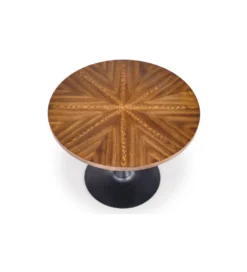 Stół CARMELO 100 cm w kolorze orzecha*Halmar New