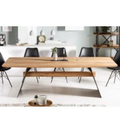 Stół CHALLLENGER 240 cm drewno dąb dziki*Invicta Interior