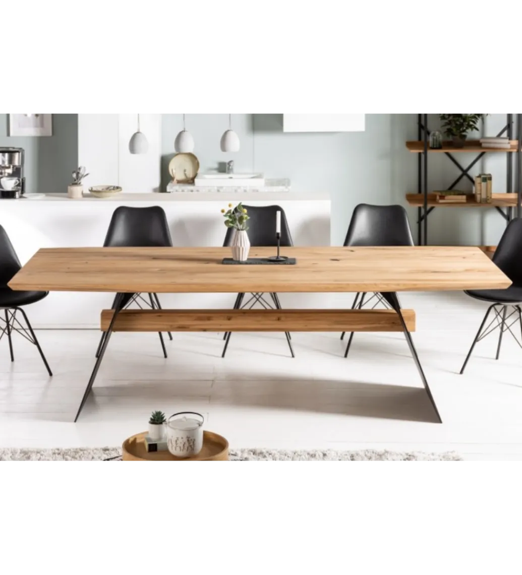 Stół CHALLLENGER 240 cm drewno dąb dziki*Invicta Interior