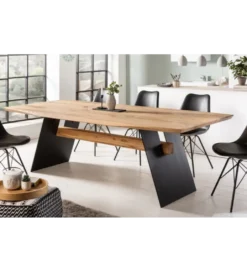 Stół CHALLLENGER 240 cm drewno dąb dziki*Invicta Interior