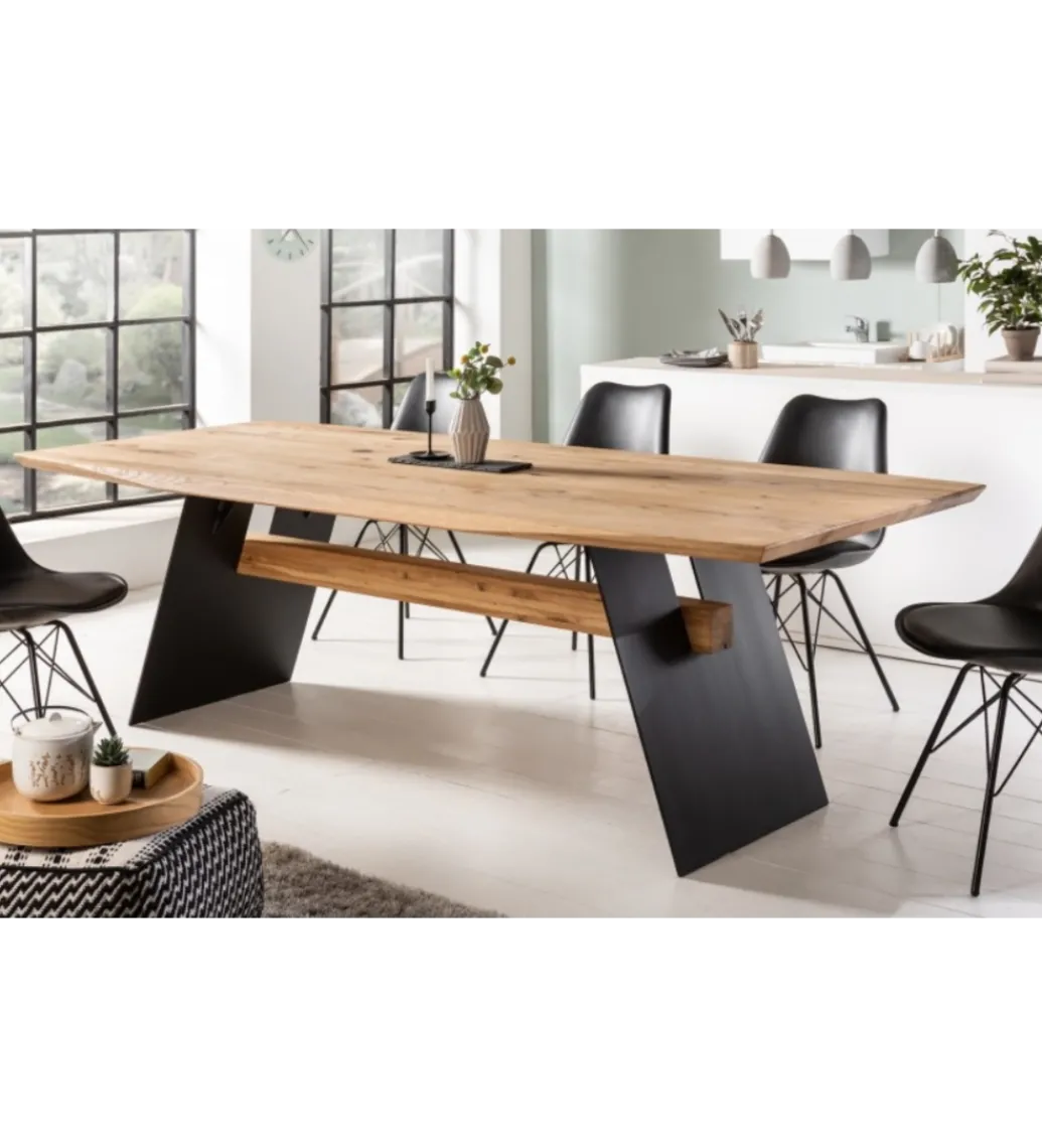 Stół CHALLLENGER 240 cm drewno dąb dziki*Invicta Interior