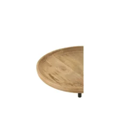 Stół ścienny z drewna LEE 111 cm naturalny*J-Line Clearance