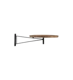 Stół ścienny z drewna LEE 111 cm naturalny*J-Line Clearance