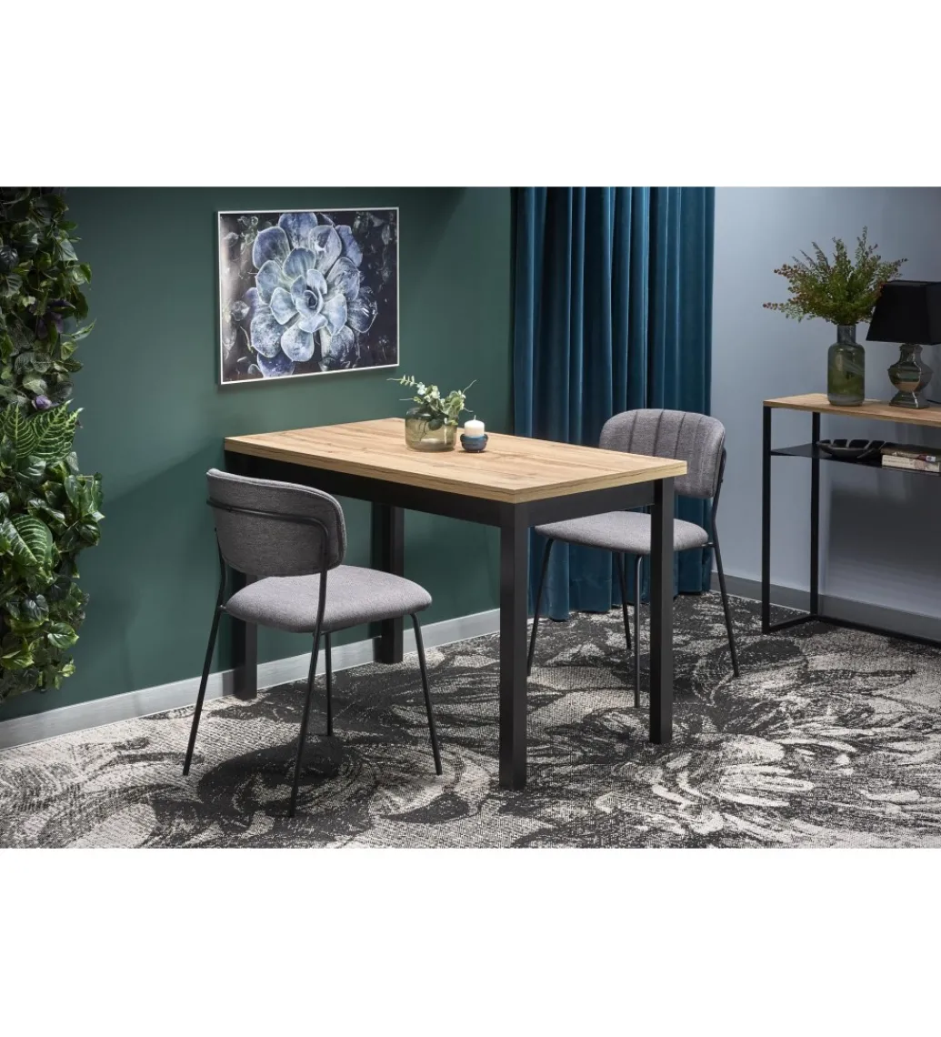 Stół COBALT 120 cm w kolorze dąb wotan*Halmar Outlet