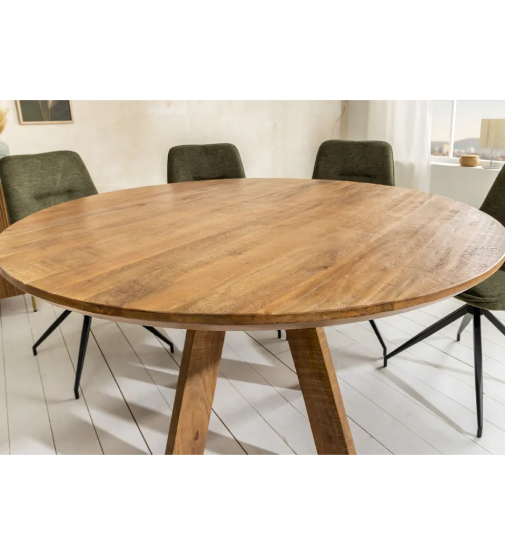 Stół Craft ART WOOD 120 cm drewno mango naturalny*Invicta Interior