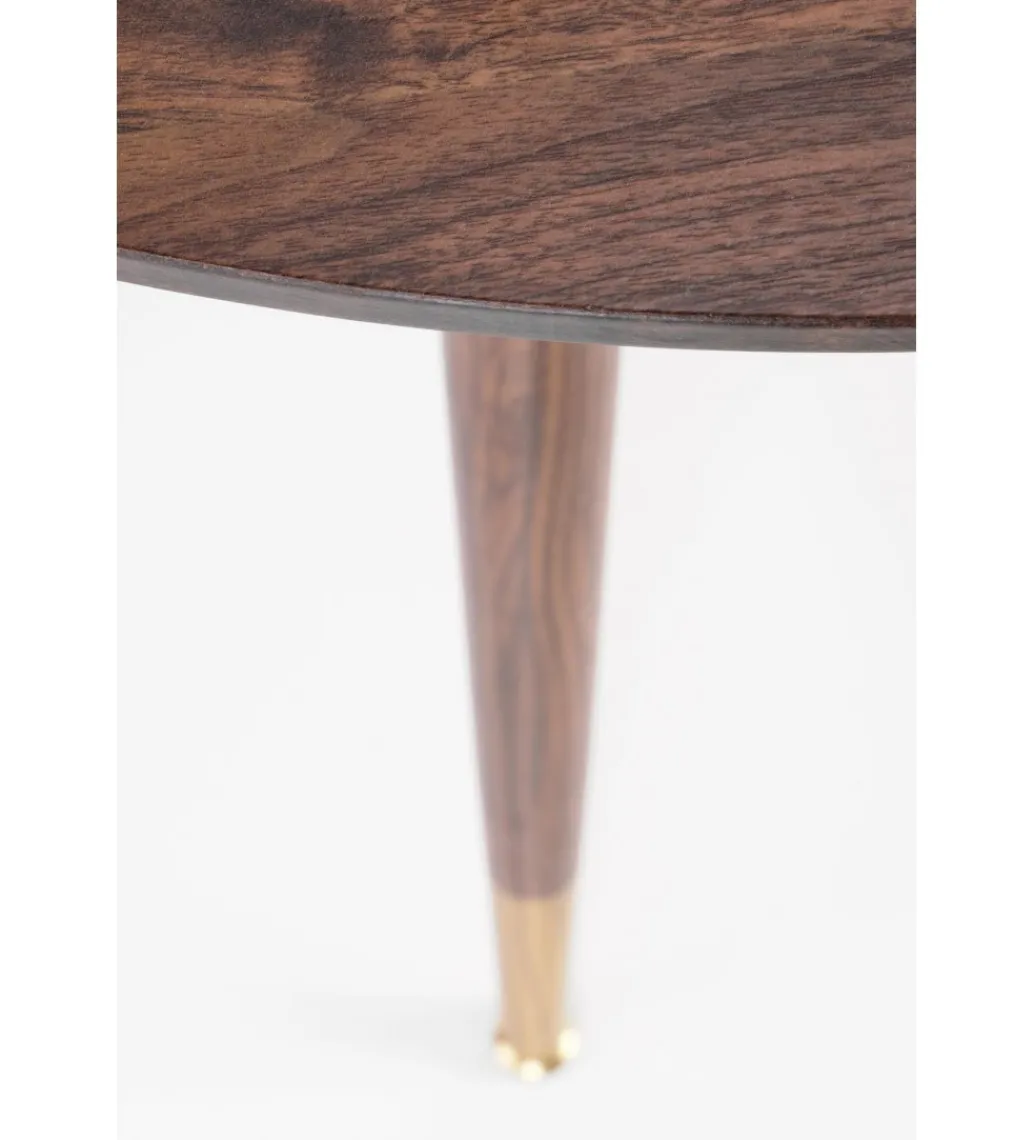 Stół DOMENICO 110 cm w kolorze orzecha*Halmar Outlet
