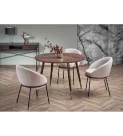 Stół DOMENICO 110 cm w kolorze orzecha*Halmar Outlet