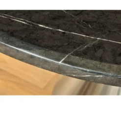 Stół ELEGANCIA 130 cm w optyce czarnego marmuru*Invicta Interior