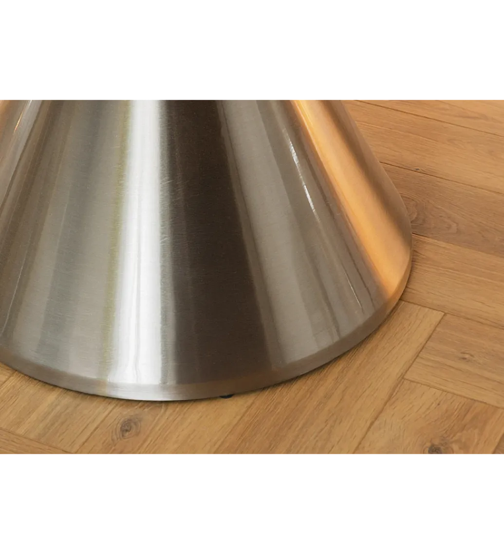 Stół ELEGANCIA 130 cm w optyce czarnego marmuru*Invicta Interior