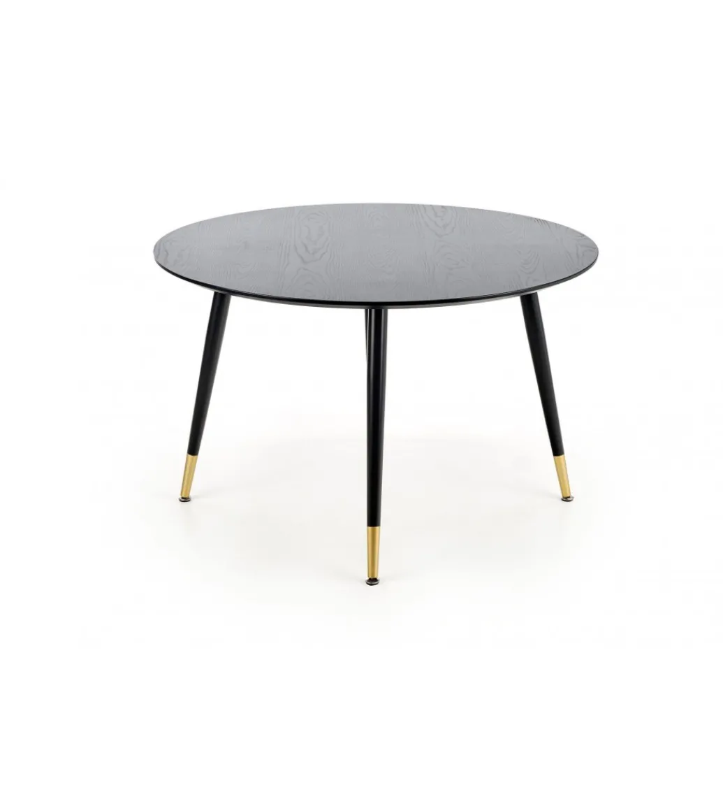 Stół EMBOS 120 cm czarny*Halmar Best