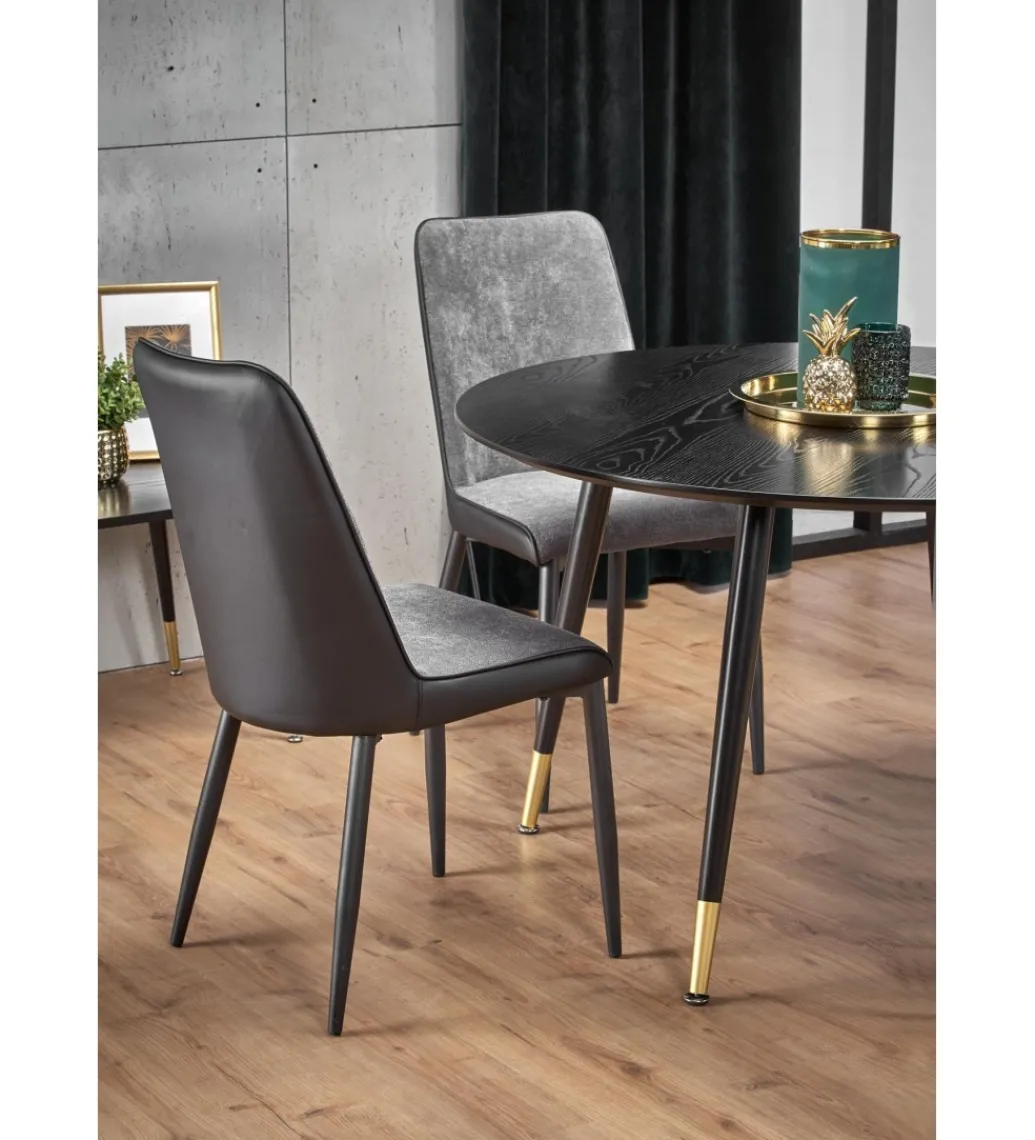Stół EMBOS 120 cm czarny*Halmar Best