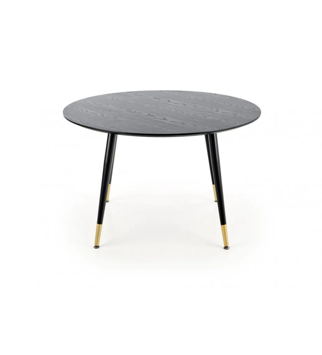 Stół EMBOS 120 cm czarny*Halmar Best
