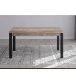 Stół EMILE 160 cm w optyce dąb tytoniowo-brązowy*MCA Sale