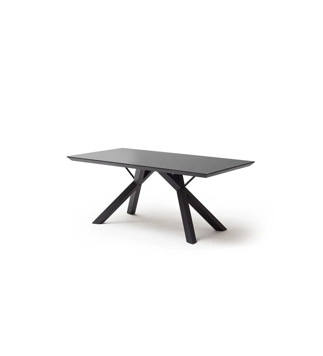 Stół EVERETT 180 cm antracytowy*MCA Outlet