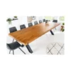 Stół FACTORY 300 cm drewno sosna brąz*Invicta Interior