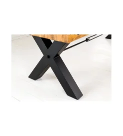 Stół FACTORY 300 cm drewno sosna brąz*Invicta Interior