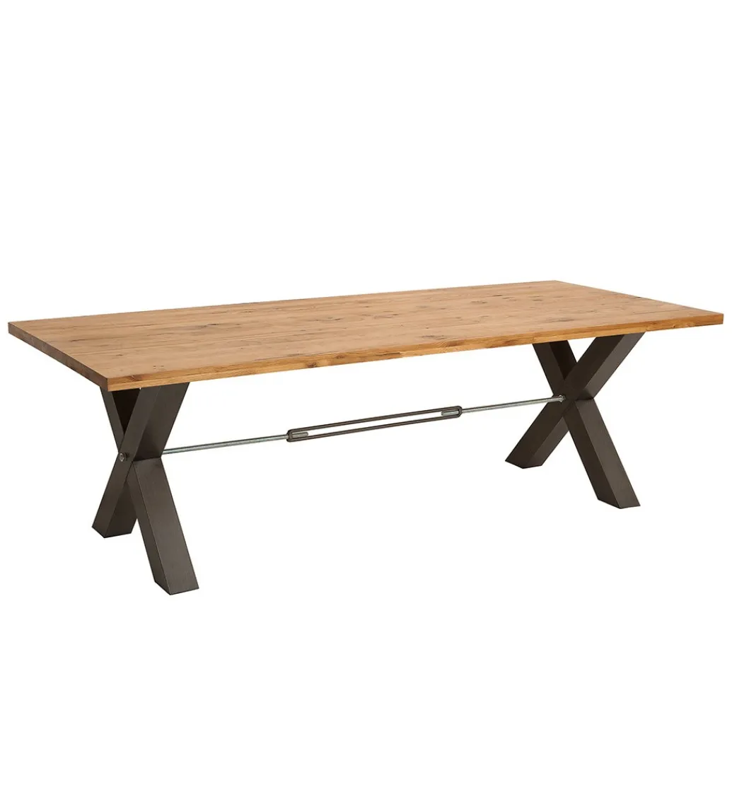 Stół FACTORY 200 cm Thor drewno dębowe*Invicta Interior