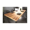 Stół  Factory Iron Craft 200 cm drewno sheesham*Invicta Interior Hot
