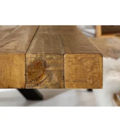 Stół FACTORY Thor 200 cm drewno sosna brąz*Invicta Interior