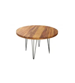 Stół FENICE Makassar 120 cm drewno Sheesham*Invicta Interior Clearance