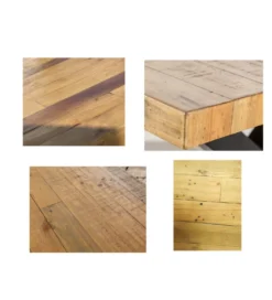 Stół FINES Finca 200 cm drewno sosna brąz*Invicta Interior Best
