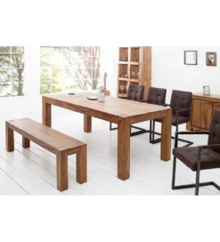 Stół FINICE Makassar 160 cm drewno Sheesham*Invicta Interior Best