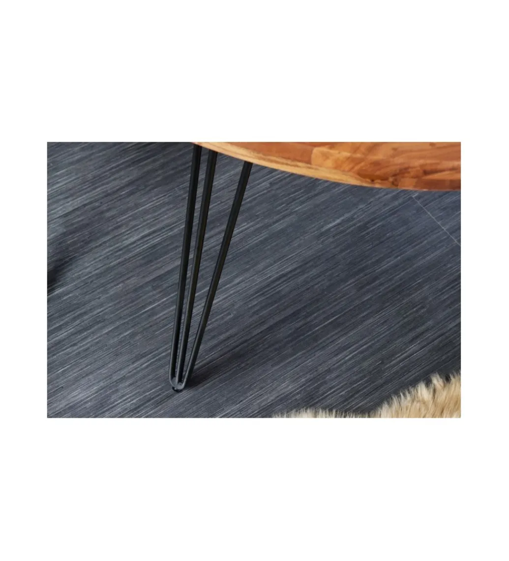Stół GEDREZ 120 cm drewno akacja*Invicta Interior Best