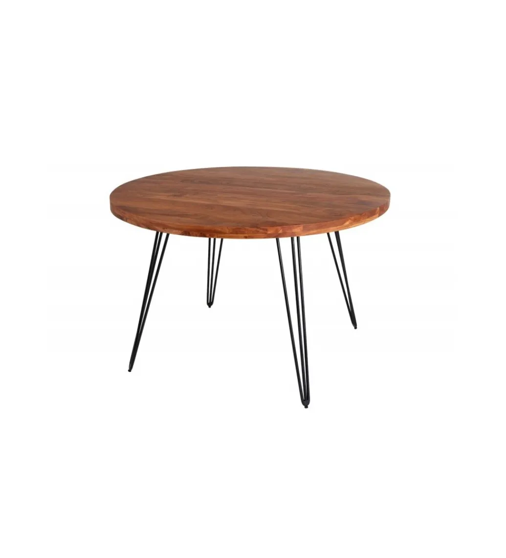 Stół GEDREZ 120 cm drewno akacja*Invicta Interior Best