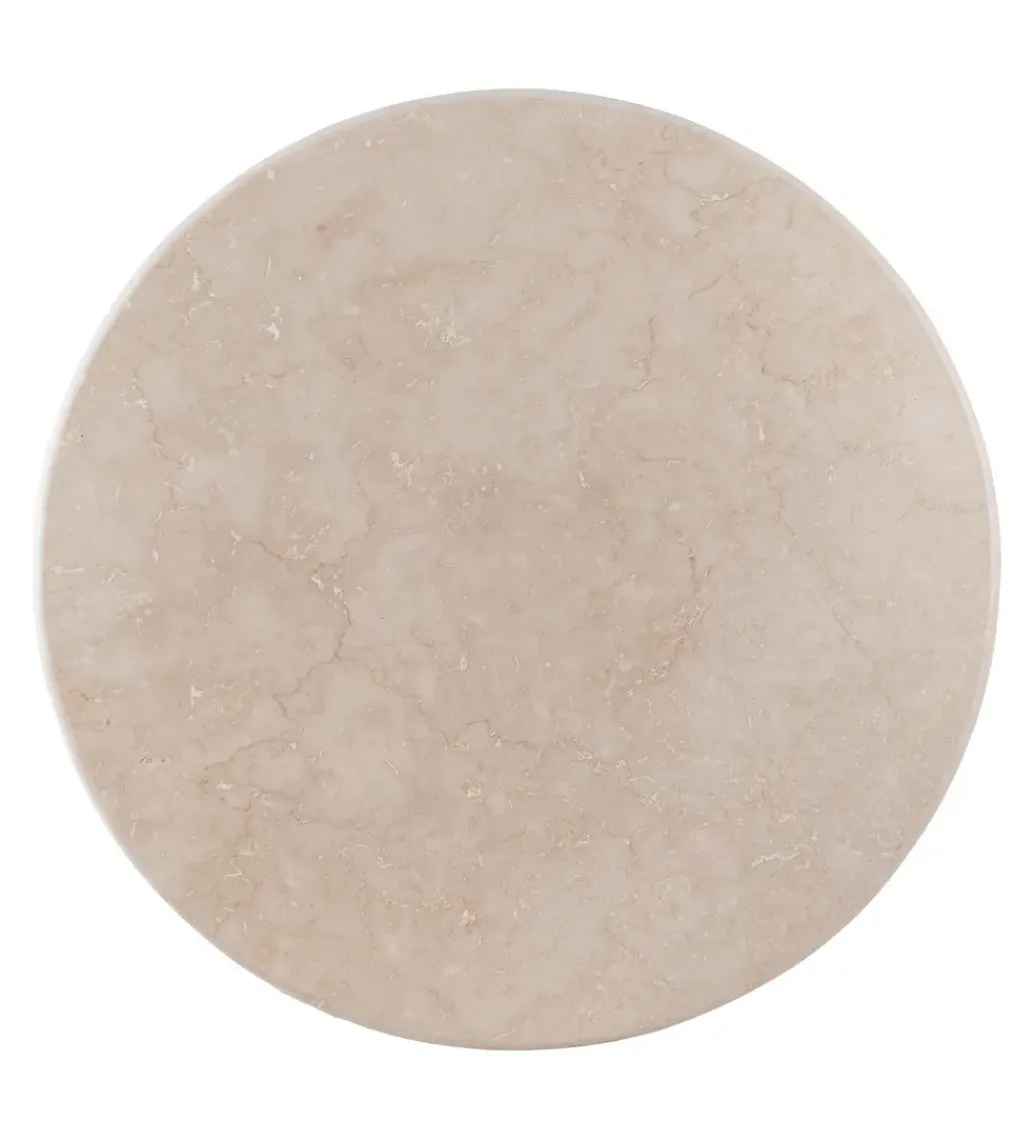 Stół GEHART 120 cm brązowy marmur drewno mango*Zona-Design Hot