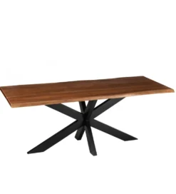 Stół GERARD 180 cm Drewno Akacja brąz*J-Line New