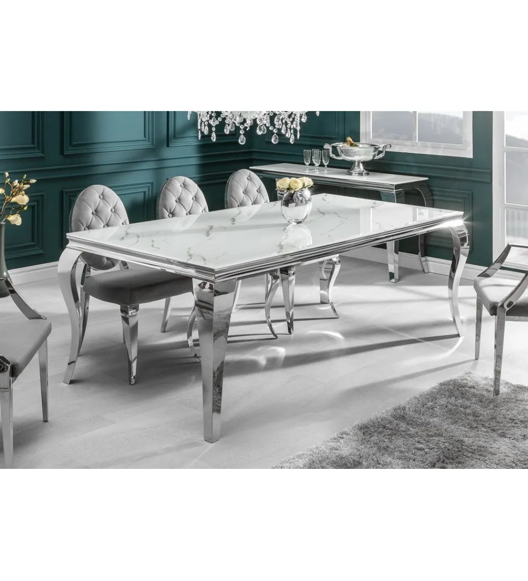 Stół GLORIA 180 cm optyka marmuru*Invicta Interior