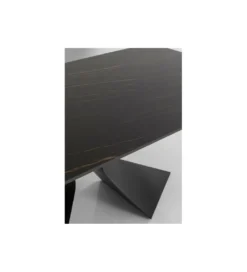 Stół GLOYRIA 200 cm ceramika w optyce czarnego marmuru*KDesign Outlet
