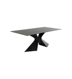 Stół GLOYRIA 200 cm ceramika w optyce czarnego marmuru*KDesign Outlet