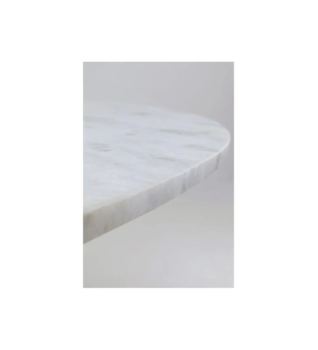 Stół GRACE 115 cm drewno mango marmur*KARE Outlet