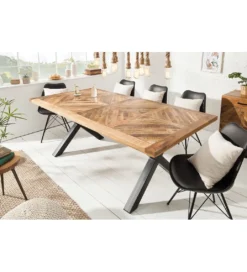 Stół GRANDE Infinity Home 160 cm drewno Mango*Invicta Interior Discount
