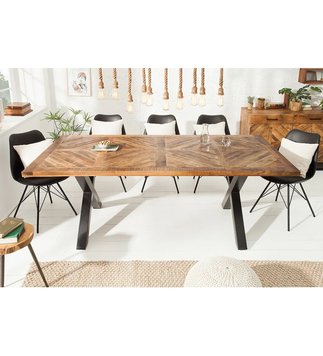 Stół GRANDE Infinity Home 200 Cm drewno Mango*Invicta Interior Sale