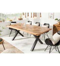 Stół GRANDE Infinity Home 200 Cm drewno Mango*Invicta Interior Sale